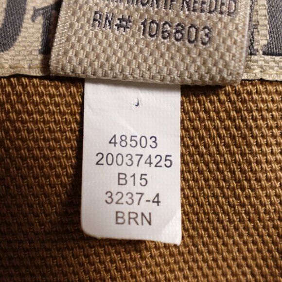 Duluth Trading Superior Fire Hose Quilted Shirt Jac Men's Size Large Brown - Picture 3 of 12